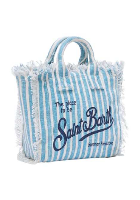 Mini linen vanity bag for girls MC2 SAINT BARTH | VAMI00800398LAZZURRO